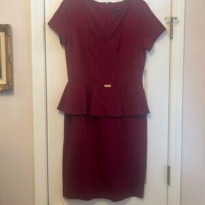 Ann Taylor Peplum Dress